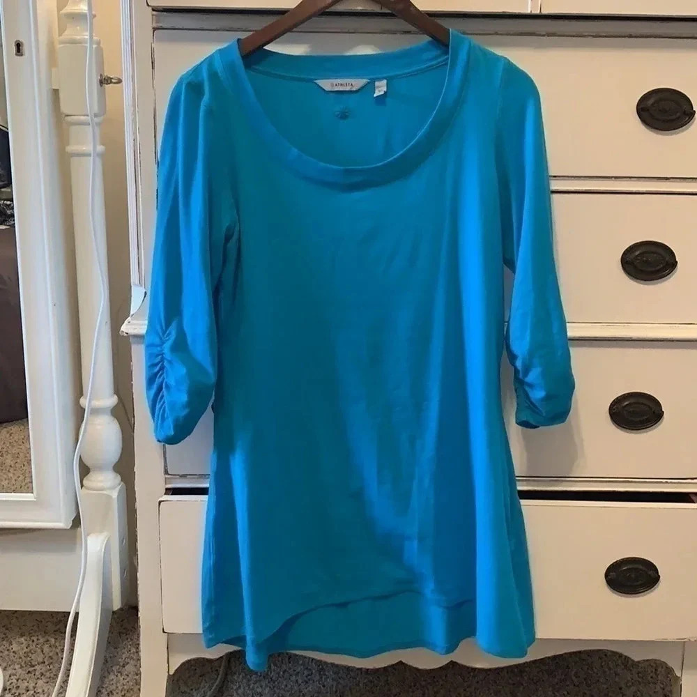 Athleta Blue Tunic Soft